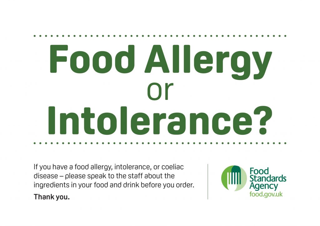 allergens Disclaimer Pasta Presto