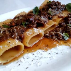 Brisket and Sausage Stew (Nonna Ragu)