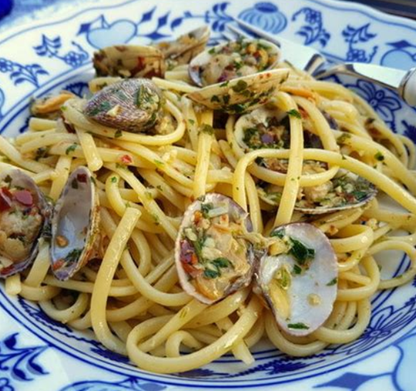 GLUTEN FREE PASTA- spaghetti bianche con vongole