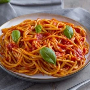 Spaghetti with Tomato Sauce – Kids Friendly