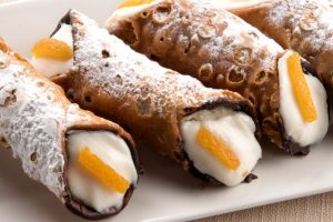 Large sicilian cannoli
